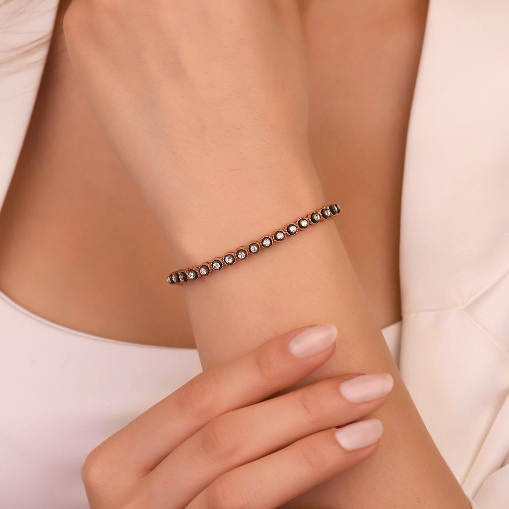 1.22 Karat Su Yolu Elmas Bileklik - FP02623