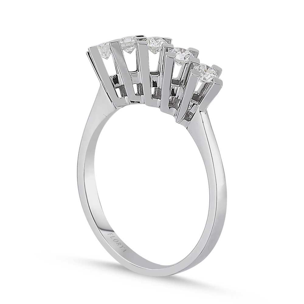 2,5 Karat Pırlantalı Beştaş Bayan Yüzük - LP04287