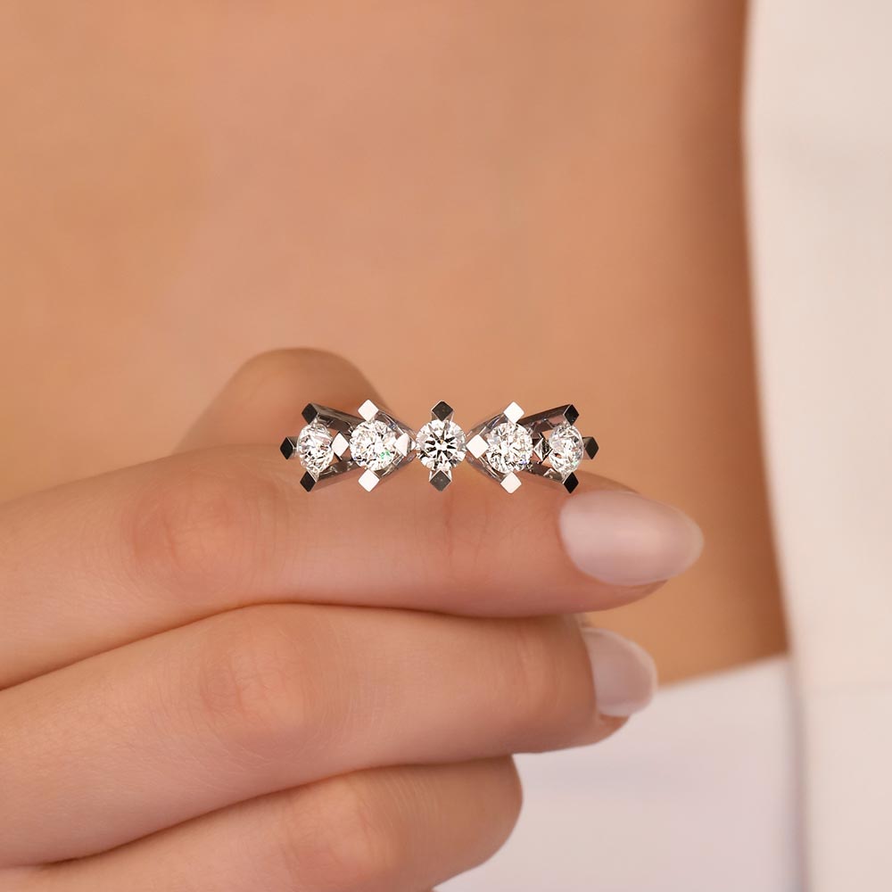 2,5 Karat Pırlantalı Beştaş Bayan Yüzük - LP04287