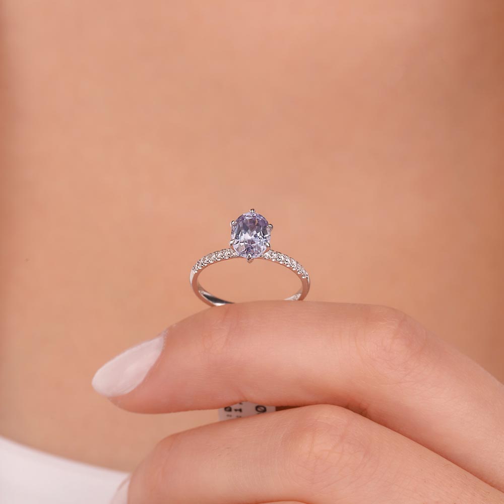 2,08 Karat Laboratuvar Pırlanta Özel Tasarım Royale Safir Yüzük - FP02669