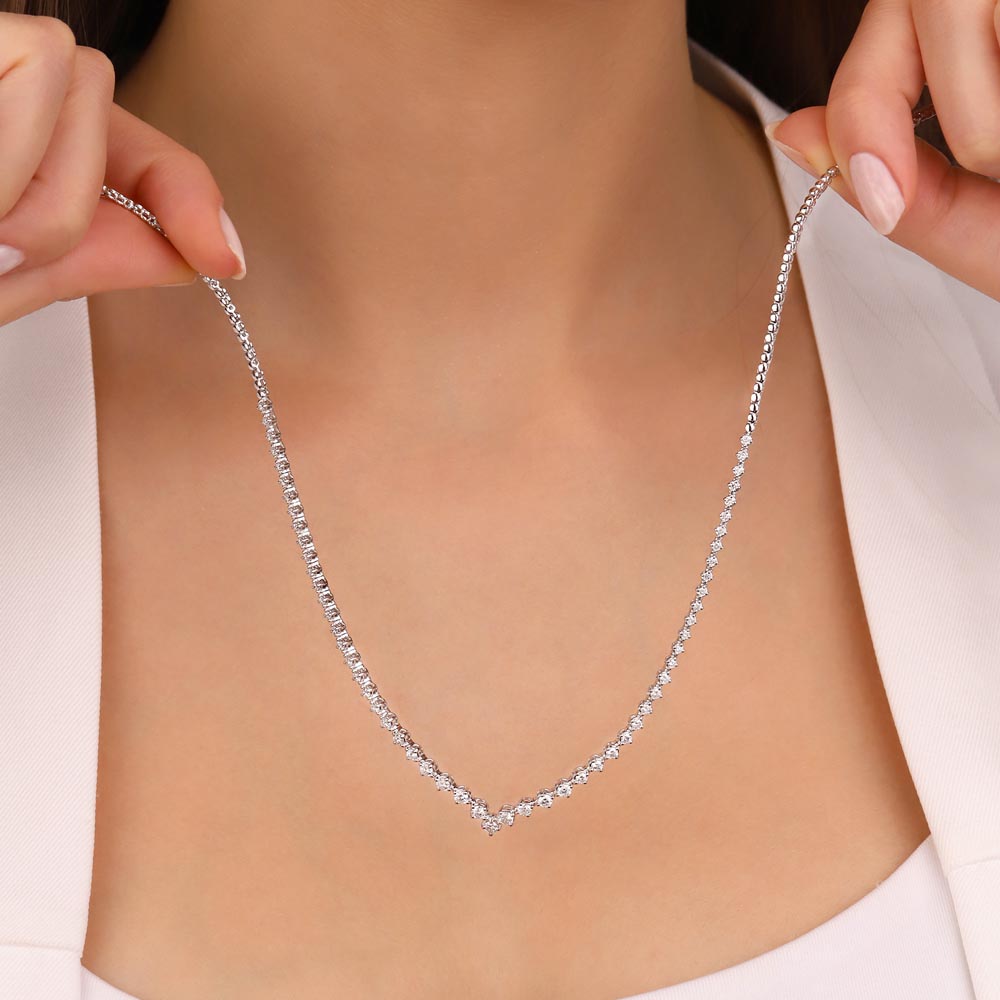 2,35 Karat Laboratuvar Pırlanta Taşlı Gerdanlık - FP03388