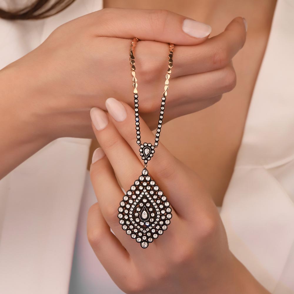2,91 Karat Pırlanta Taşlı Elmas Kolye - LP04601
