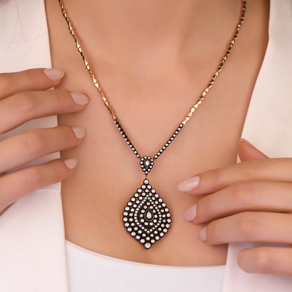 2,91 Karat Pırlanta Taşlı Elmas Kolye - LP04601