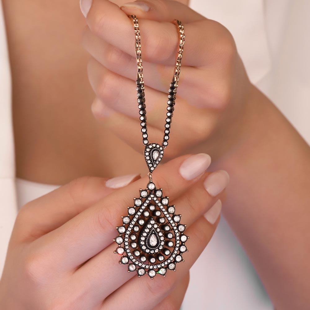 2,93 Karat Pırlanta Taşlı Elmas Kolye - LP04602