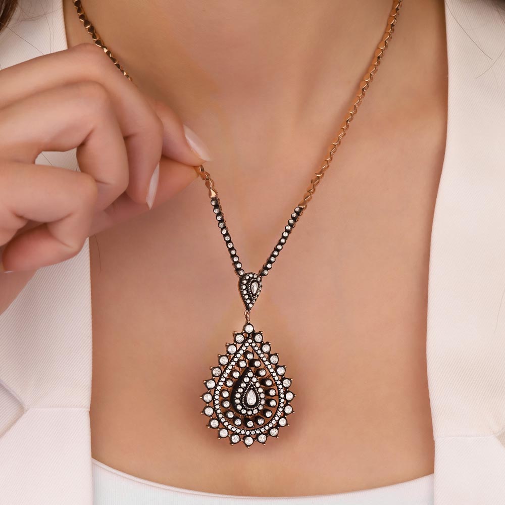 2,93 Karat Pırlanta Taşlı Elmas Kolye - LP04602