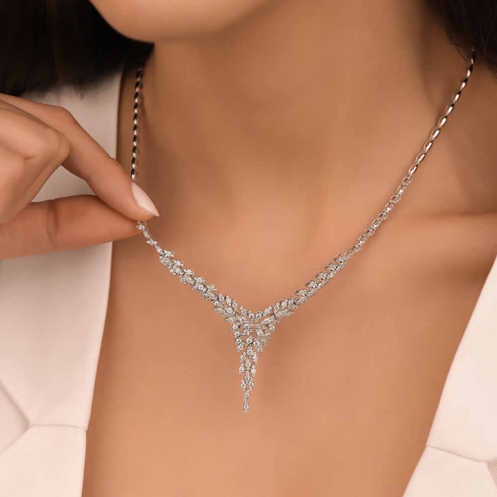 3,75 Karat Lab Pırlanta Gerdanlık