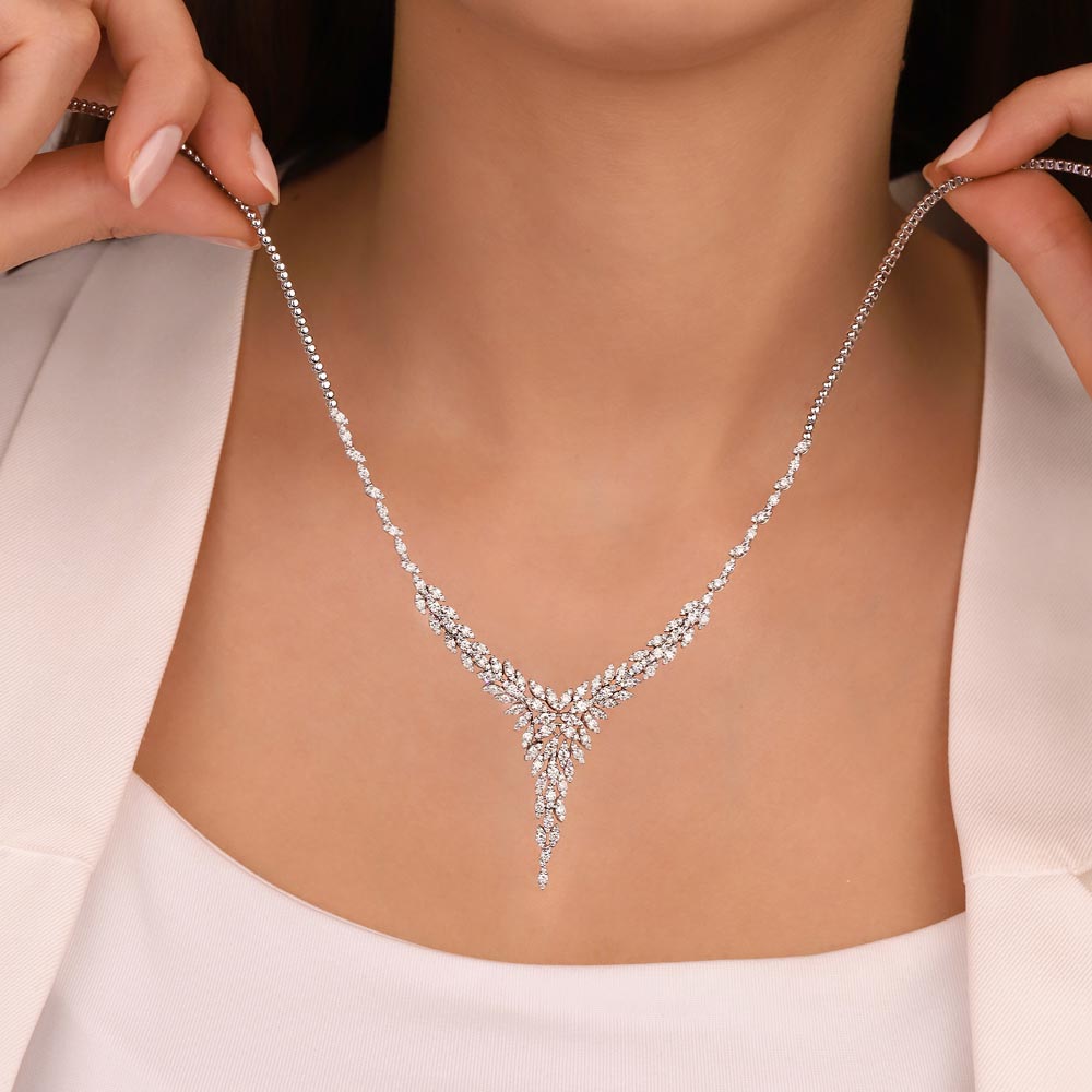 3,75 Karat Lab Pırlanta Gerdanlık