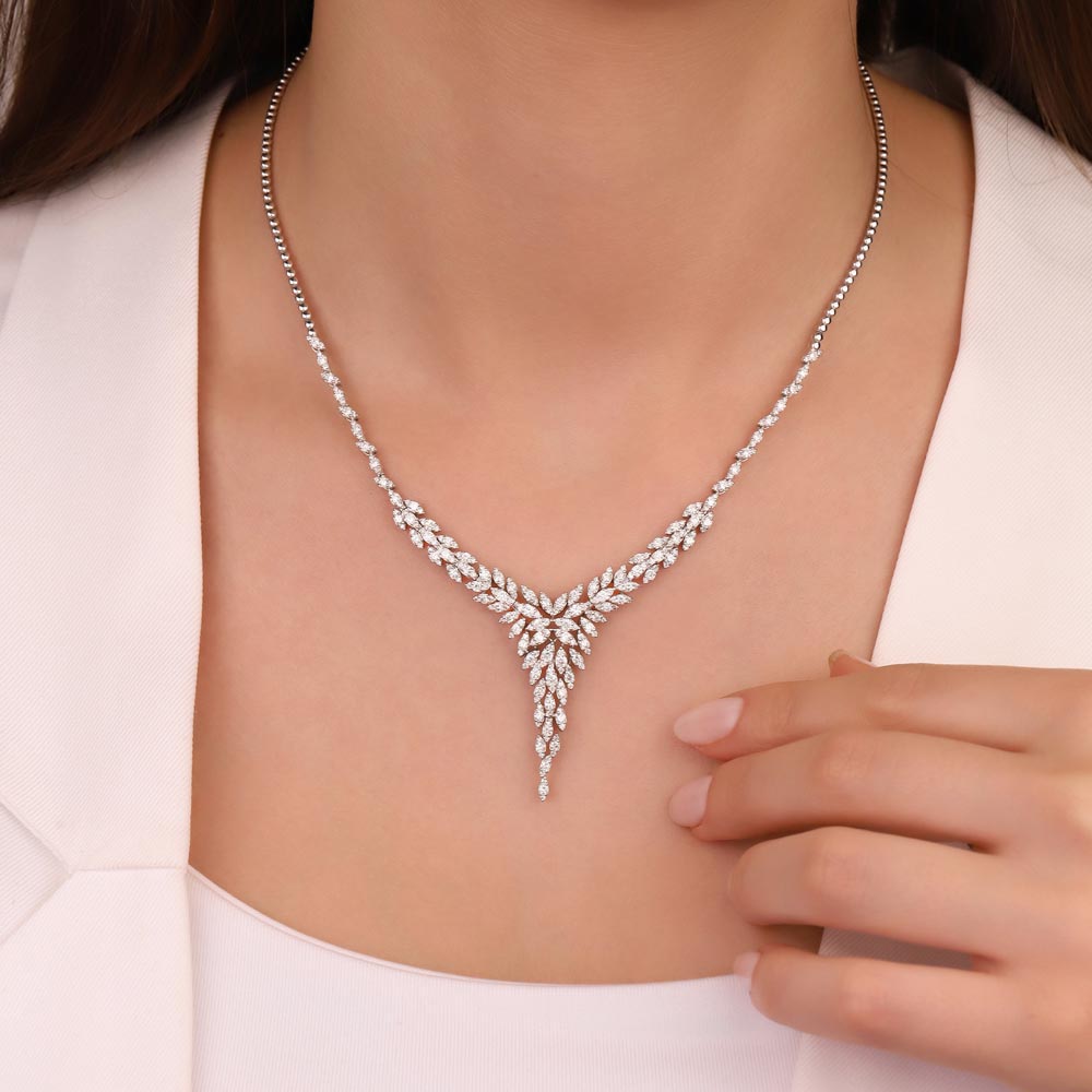 3,75 Karat Lab Pırlanta Gerdanlık