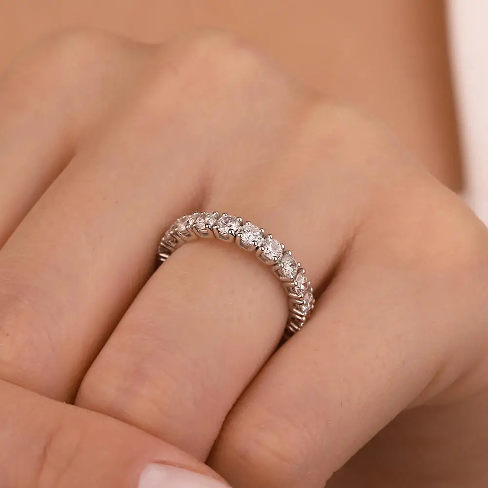 2,14 Karat Pırlanta Taşlı tamtur Yüzük