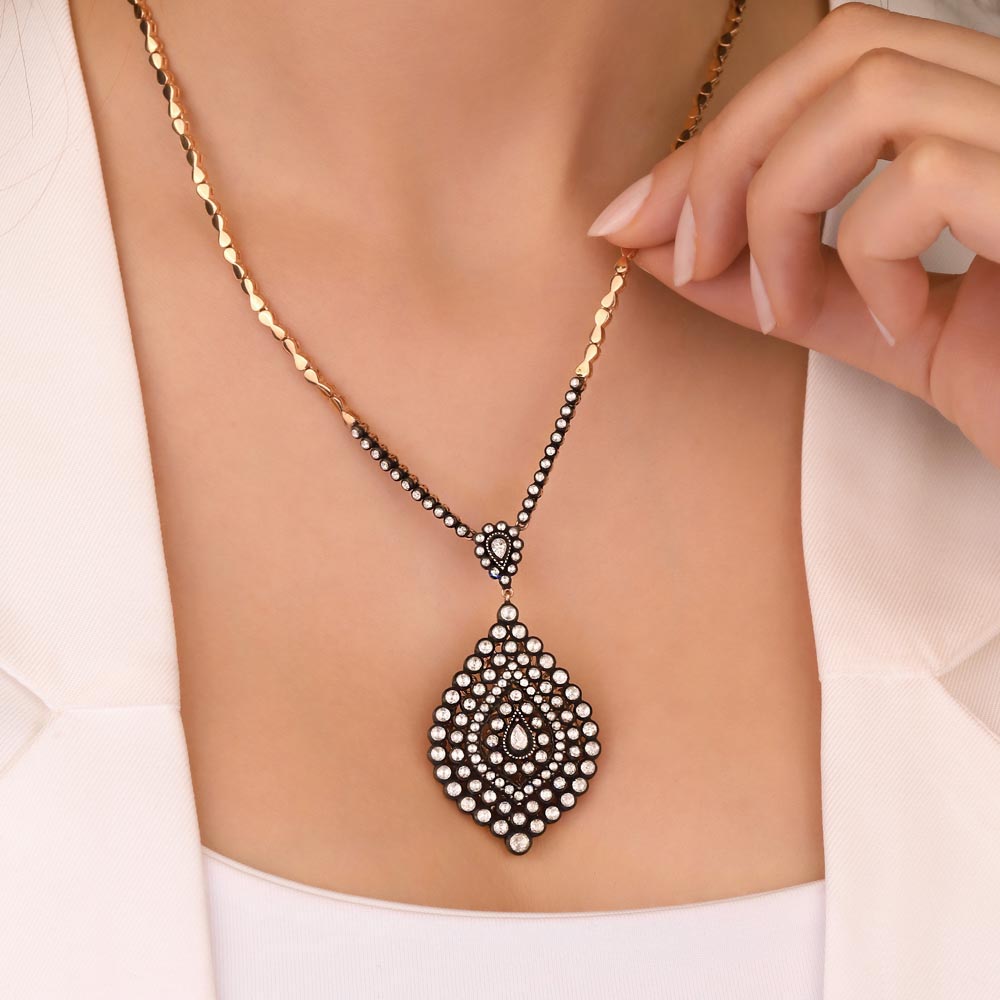 2,91 Karat Pırlanta Taşlı Elmas Kolye