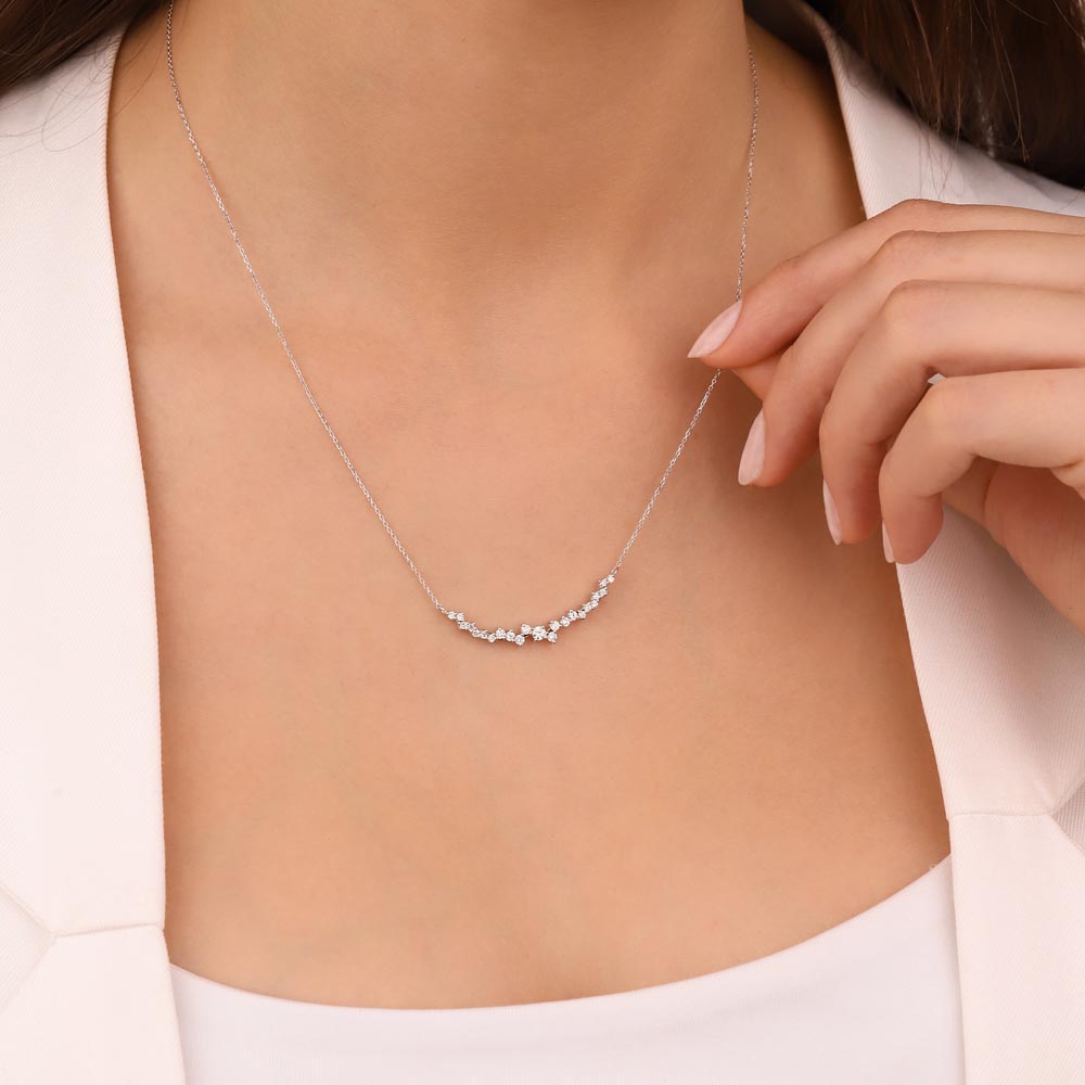 0.39 Karat Özel Tasarım Pırlanta Kolye