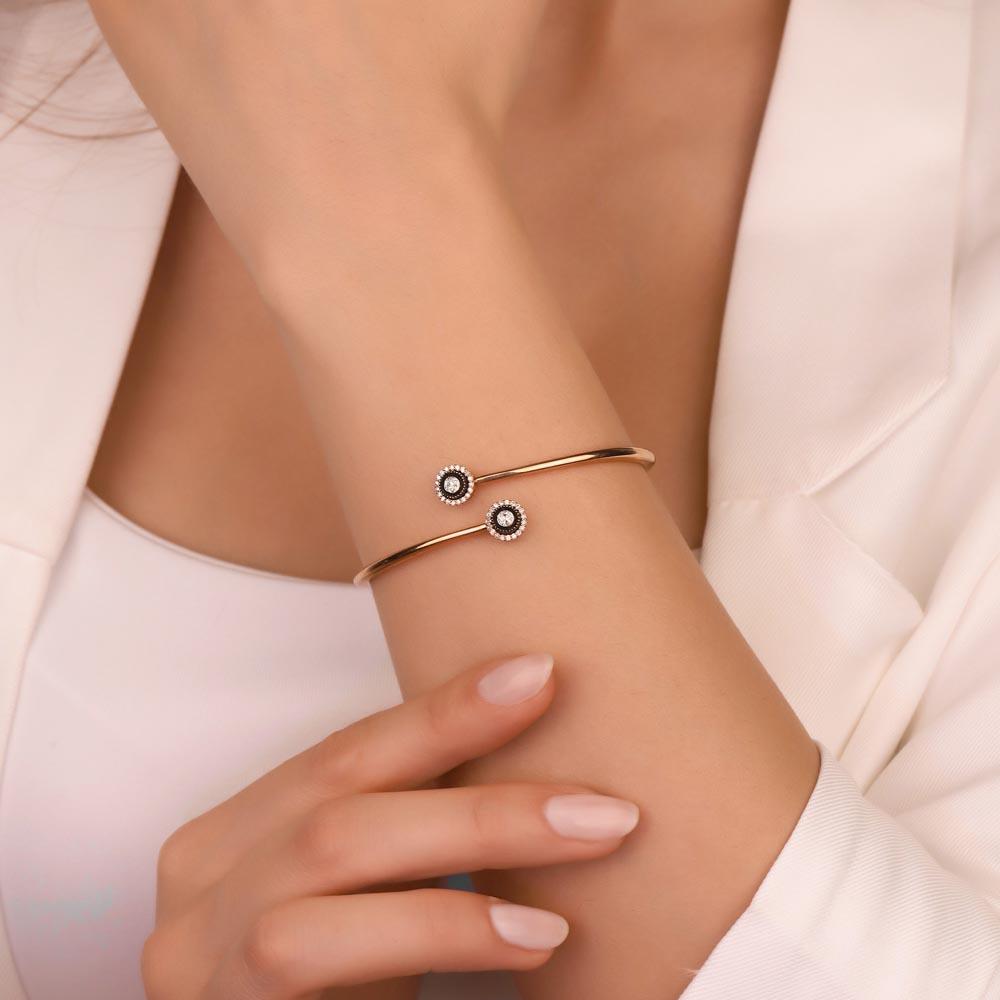 0,32 Karat Pırlanta Taşlı Elmas Bileklik
