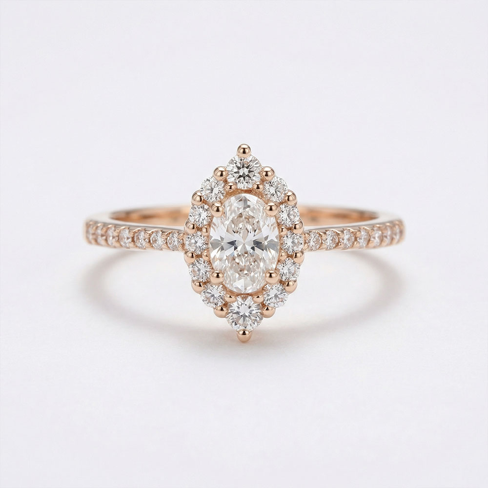 0.90 Karat Vintage Pırlanta Yüzük