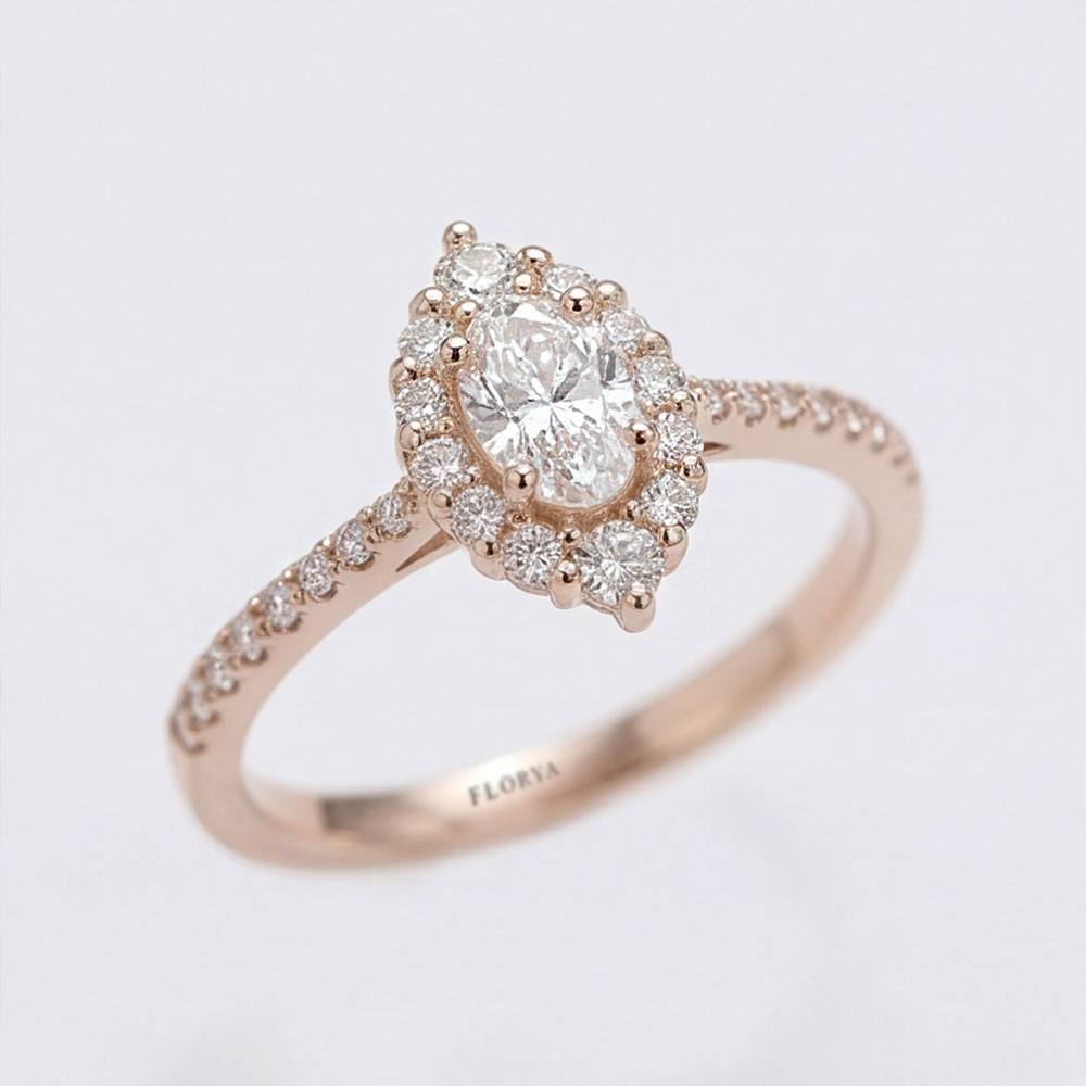 0.90 Karat Vintage Pırlanta Yüzük